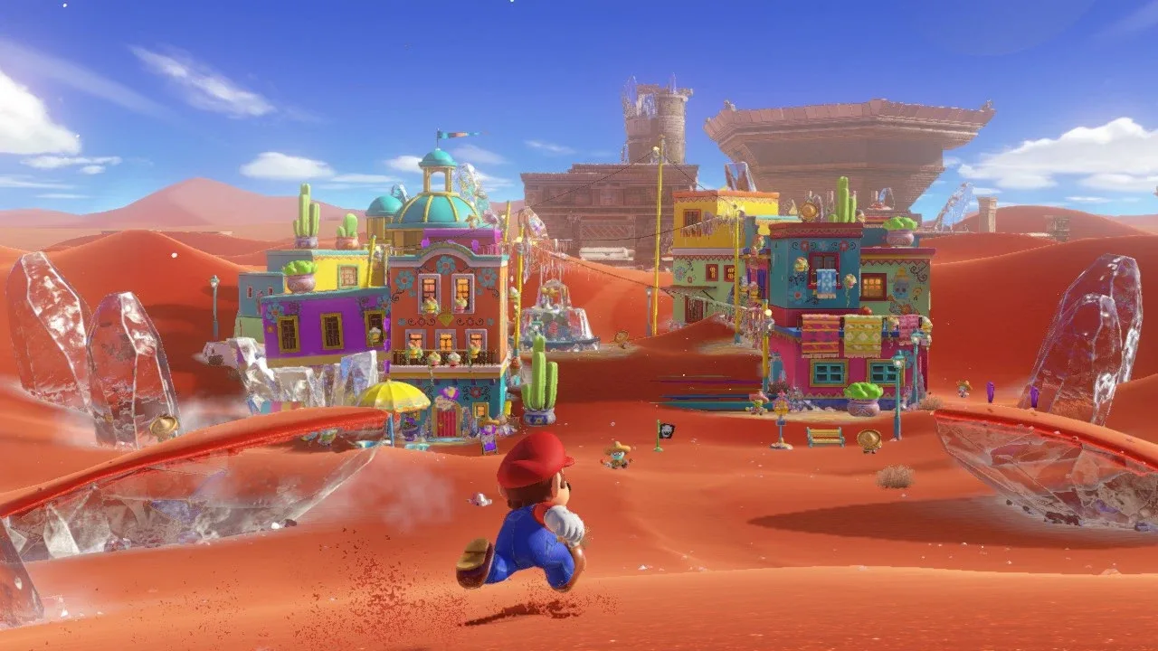 Super Mario Odyessey cover