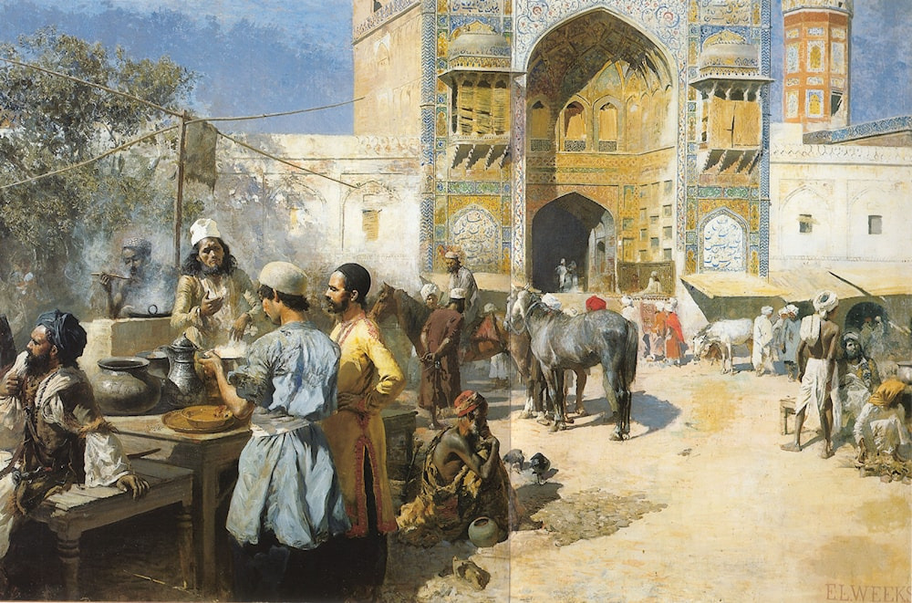 An Open Air Restaurant in Lahore