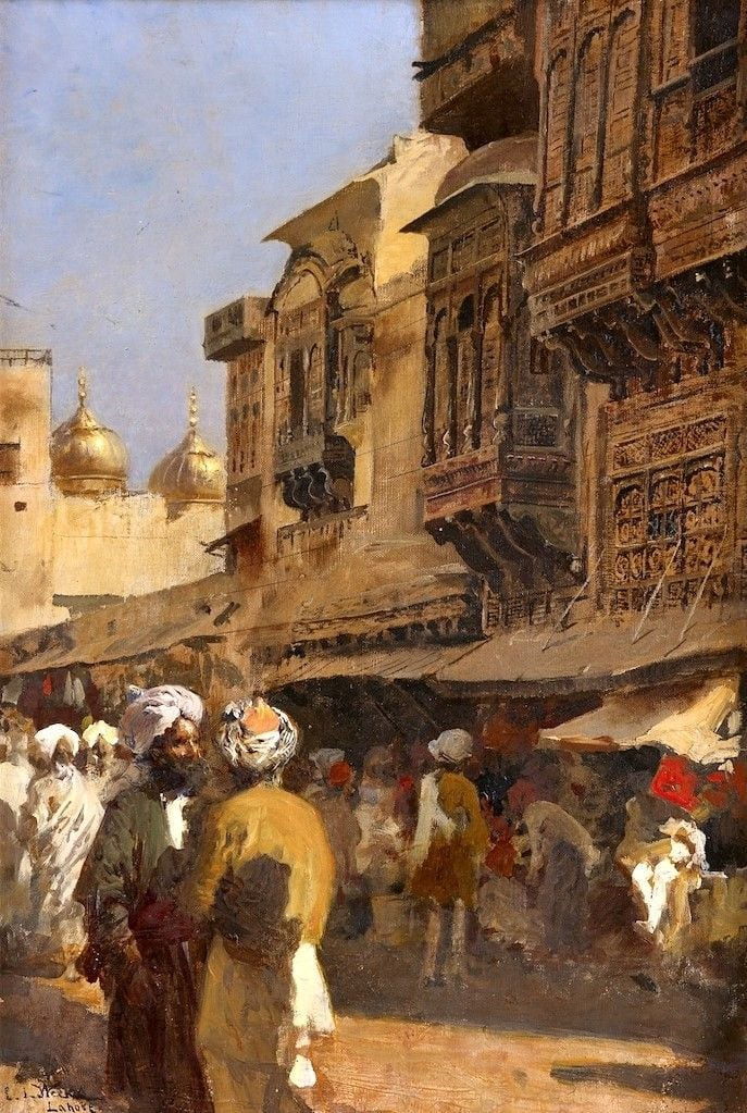 Market Scene in Lahore